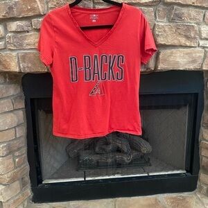 Genuine Merchandise by Campus Lifestyle Arizona Diamondback Baseball T-shirt. L